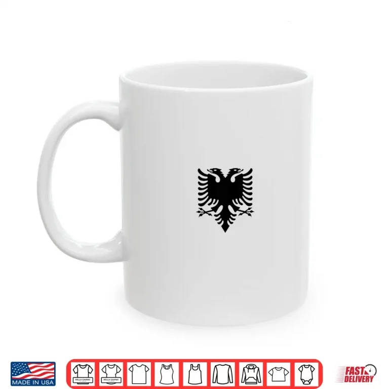 Mug Albania Independence Day National Flag Albanian Eagle Shirt