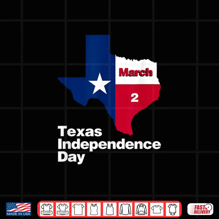 Design Happy Texas Independence Day on March 2 1836 Texas flag Shirt