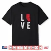 Love Alberta Map America American Independence Day Shirt