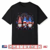 4Th Of July Gnomes American Flag Patriotic Independence Day Shirt