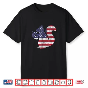 Squirrel Independence Day Shirt 4Th Of July Patriotic Gift