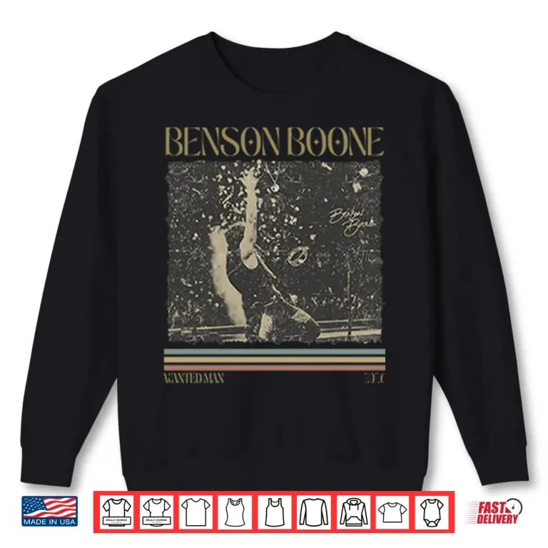 Sweatshirt Benson Boone Wanted Man 2026 Shirt