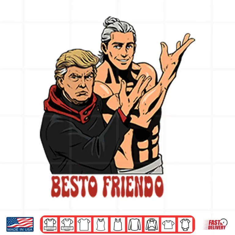 Design Besto Friendo Trump Epstein Inspired Meme Shirt