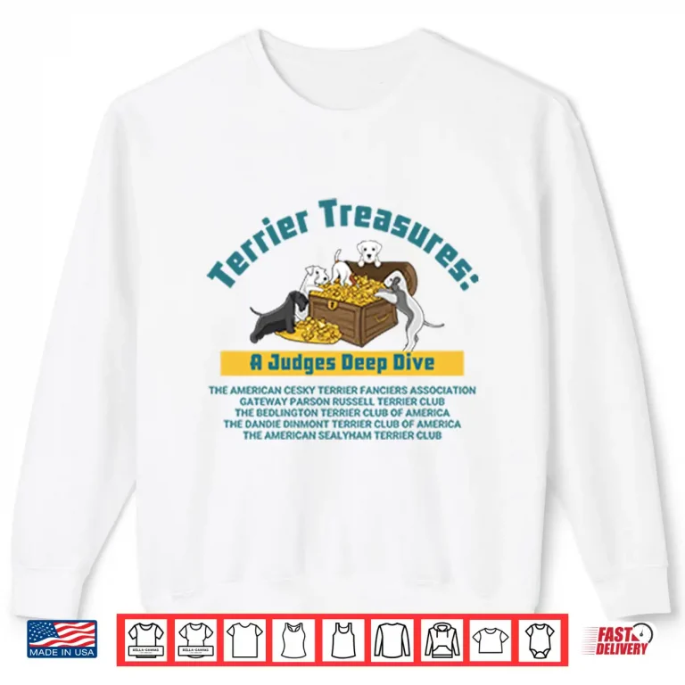 Sweatshirt Terrier Treasures A Judges Deep Dive Shirt