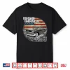 1958 58 Impala Old School Muscle Car American Flag Shirt