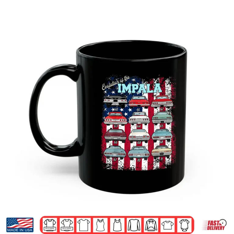 Mug 60 61 62 63 64 65 66 67 68 69 70 71 Impala Old School Car Shirt