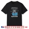 Bookworms Dog Lovers Reading Is Paws Itively Awesome Shirt
