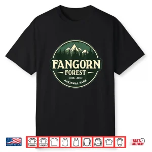 Fangorn Forest National Park Bookworms Saying Shirt