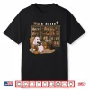 Ghost Reading Book Cat Lover Halloween Reading Enthusiast Shirt