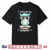 I Read Past My Bedtime Cute Reading Owl Pajama Shirt