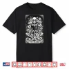 Skeleton Reading Book The Reader Tarot Card Funny Book Shirt