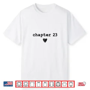Chapter 23 Book Lovers Readers & Authors 23Rd Birthday Shirt