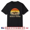 Coffee Beans & Books Retro Bookworm Librarian Shirt