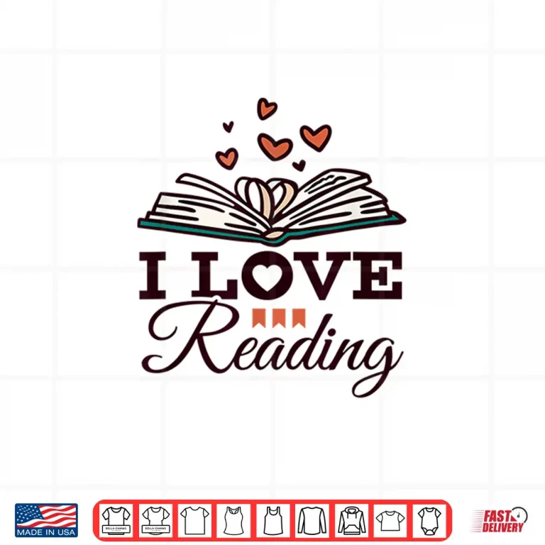 Design I Love Reading Shirt