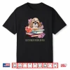 Colorful Easily Distracted By Books And Dogs Reading Shirt