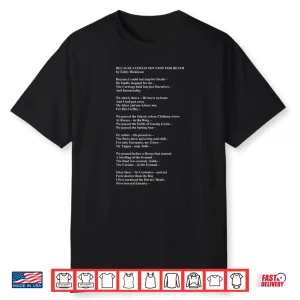Emily Dickinson Fan Poetry Reader Gift Poem Writer Shirt