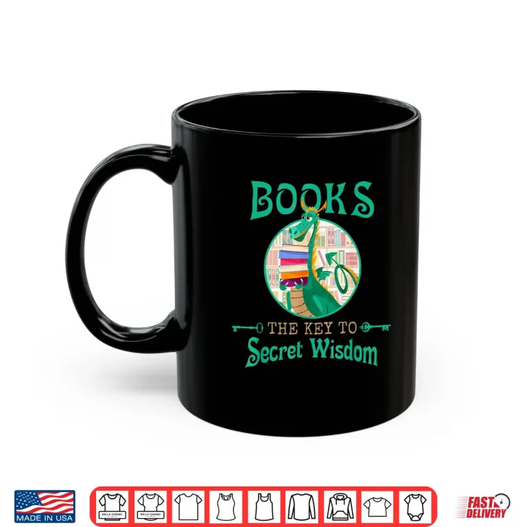 Mug Dragons Like Reading Meme Avid Book Fanatic Shirt