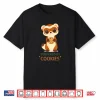 Cute Ferret Holding Cookie Shirt For Cookie Lovers Shirt