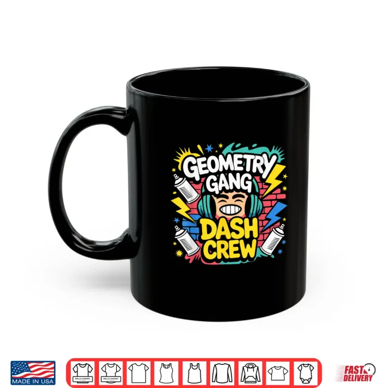 Mug Geometry Gang Dash Crew Shirt