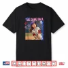 Hit The Dang Ball Funny Baseball Girl Graphic Shirt