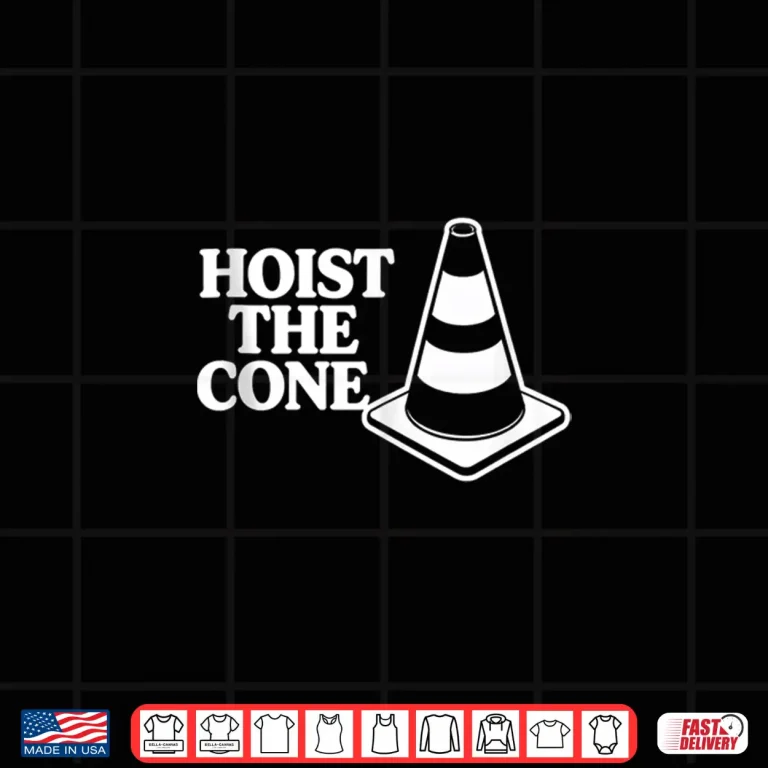 Design Hoist the Cone Funny Baseball Celebration Shirt