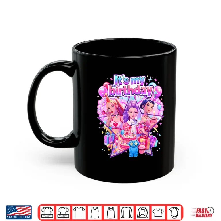 Mug Its My Birthday K pop Cute Chibi K Pop Birthday Girl Kpop Shirt