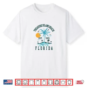 Treasure Island Beach Florida Family Summer Vacation Tees Shirt