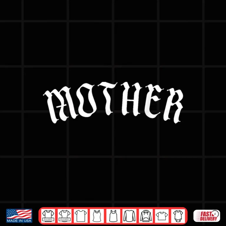 Design Vintage Mother Gothic Shirt