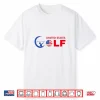 Golf Logo Flag United States Golfer Swing Golfing Men Women Shirt