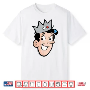 Archie Comics Jughead Crown Portrait Shirt