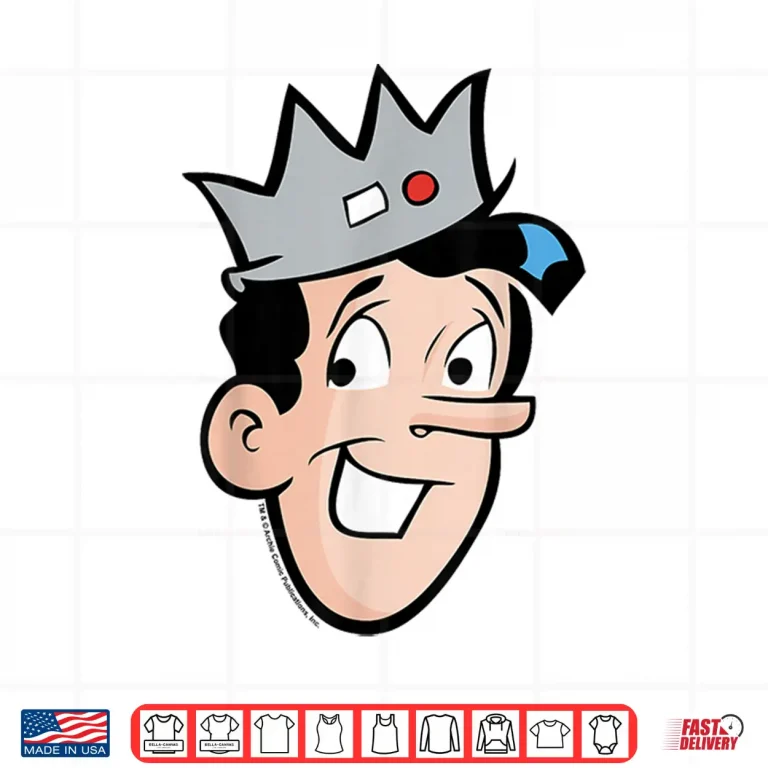 Design Archie Comics Jughead Crown Portrait Shirt