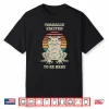 Funny Toadally Sarcastic Frog Toad Lover Animal Retro 70S Shirt