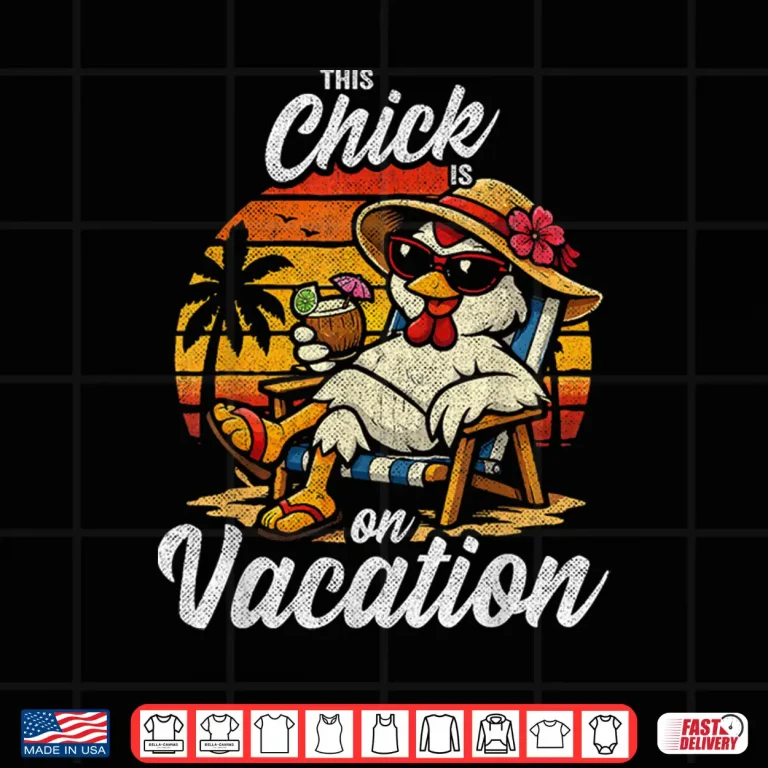 Design Mom Wife This Chicks On Vacation Funny Womens Vacation Shirt