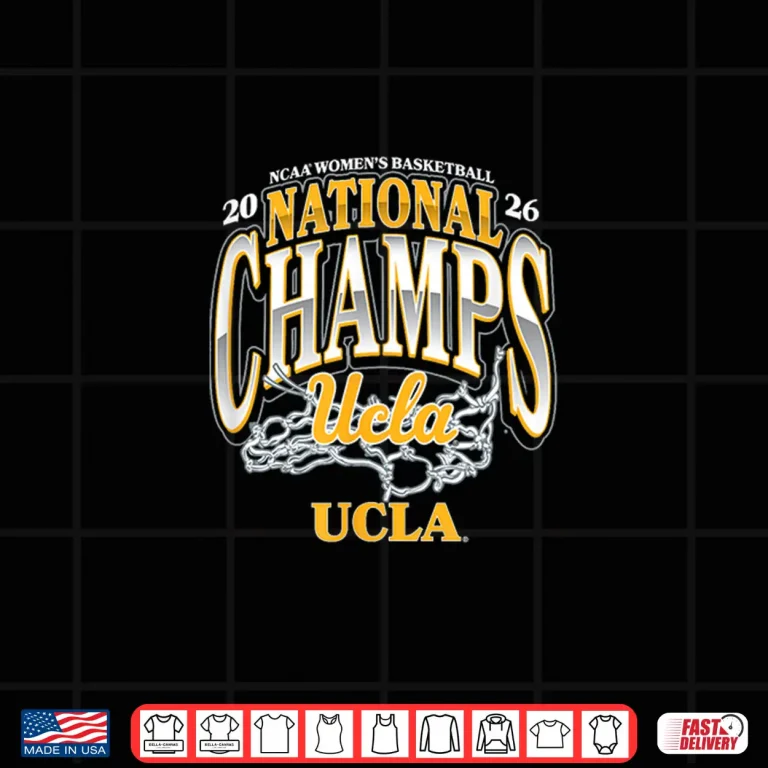 Design UCLA Basketball National Champions March Madness Nil Shirt