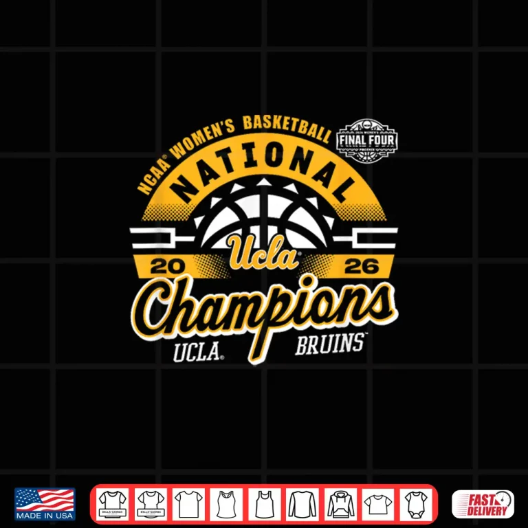 Design UCLA Basketball National Champions March Madness Shirt