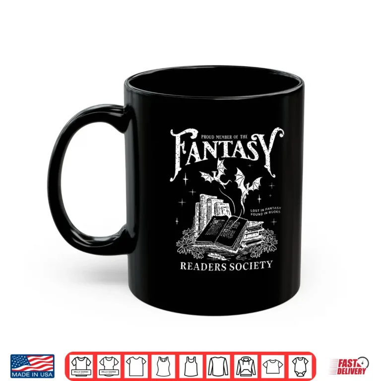Mug Fantasy Reader Shirt Romance Reader Bookish Bibliophile Shirt