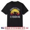 Reading Is A Ticket To Adventure Retro Bookworm Book Lover Shirt