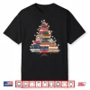 Christmas Tree Book Bookworm Shirt