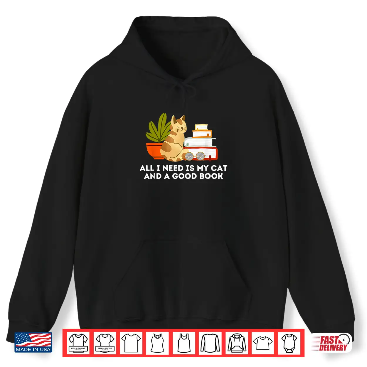 Cat And A Good Book Worm Bibliophile Cottage Core Aesthetic Men Women Kids Shirt