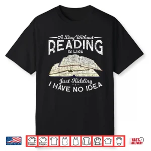 Funny Book Nerd Librarian Gift Bibliophile Library Reading Shirt