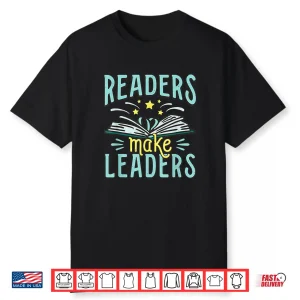 Poetry Lover Nerdy Readers Make Leaders Literature Fan Shirt