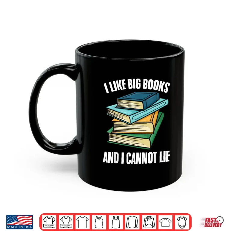 Mug Reading Bookworm Literature Big Books Bookworm Shirt