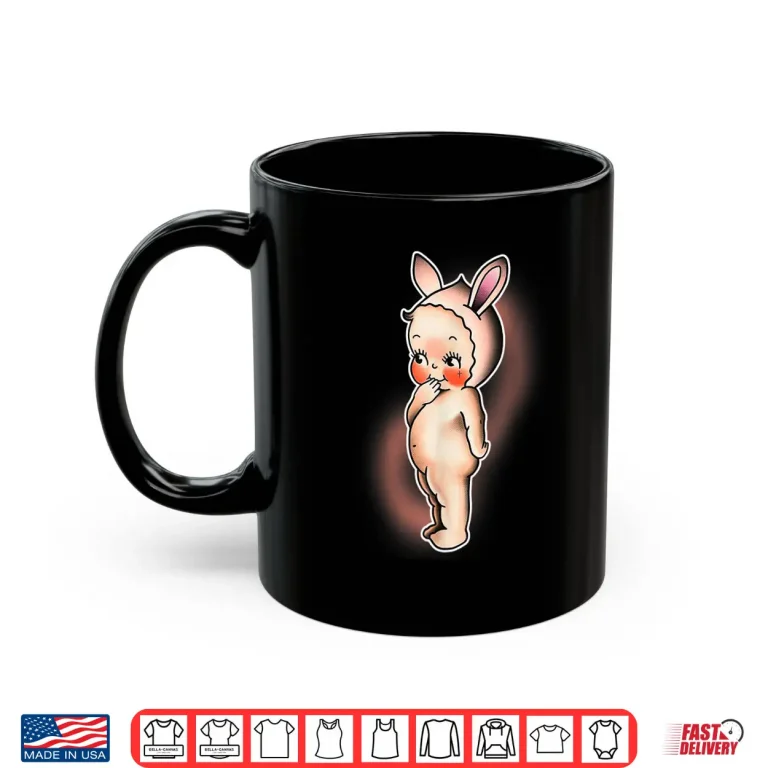 Mug Kewpie Baby Bunny Rabbit Shirt