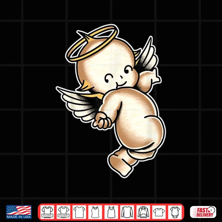 Design Kewpie Baby Angel Cherub Halo Shirt