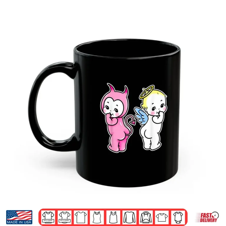 Mug Kewpie Baby Angel Devil Cherubs Shirt