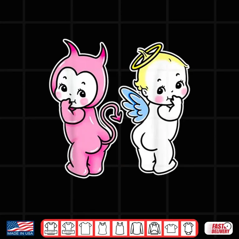Design Kewpie Baby Angel Devil Cherubs Shirt