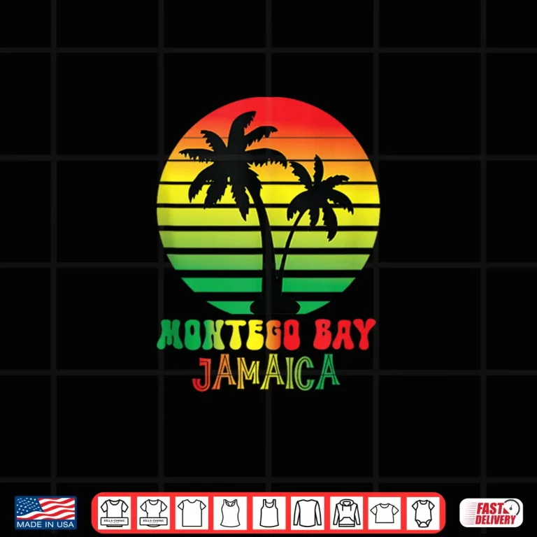 Design Jamaica Vacation Montego Bay Jamaica Souvenirs Shirt
