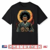 Afro American Samurai Anime Cartoon Japanese Bushido Warrior Shirt
