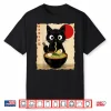 Anime Cat Ramen Japanese Funny Cat Graphic Tees Anime Gifts Shirt