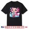 Axolotl Bubble Tea Boba Anime Kawaii Axolotl Shirt